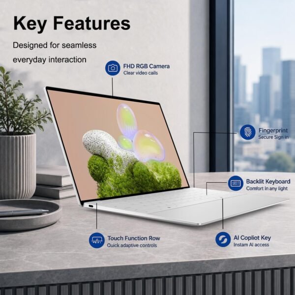 Dell XPS 9350 Core Ultra 7 256V 16gb RAM 1Tb SSD 13.4" FHD Platinum