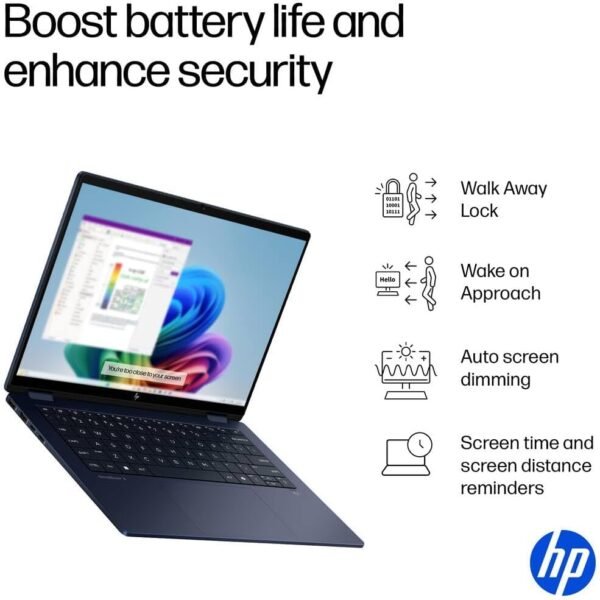 HP Omnibook X Flip 14-FM0013DX X360 Core Ultra 5 226V 16gb RAM 512gb 14” 2K Touchscreen 8gb Intel®️ Arc™️ 130V GPU Windows 11 Home