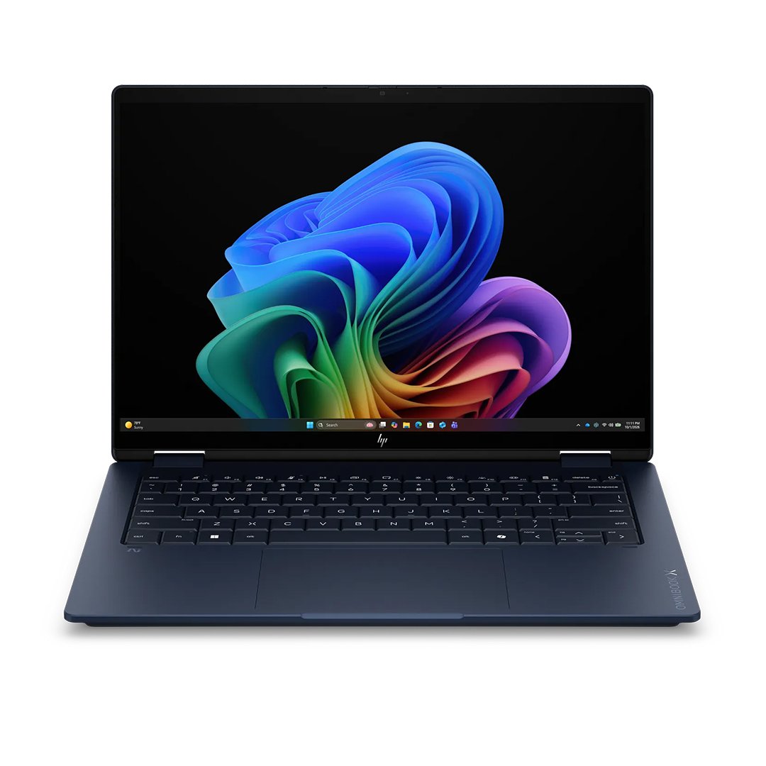 HP OmniBook X Flip 14-KP0023DX X360 Core Ultra 7 355 24gb RAM 512gb SSD 14” 2K Touchscreen Windows 11 Home