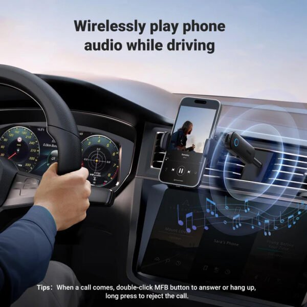 UGREEN CM403 Bluetooth 5.0, 2 in 1  Receiver & Transmitter with upto 8hrs Battery Life