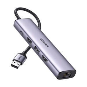 UGREEN CM475 USB 3.0-to 3*USB HUB + Gigabit Converter
