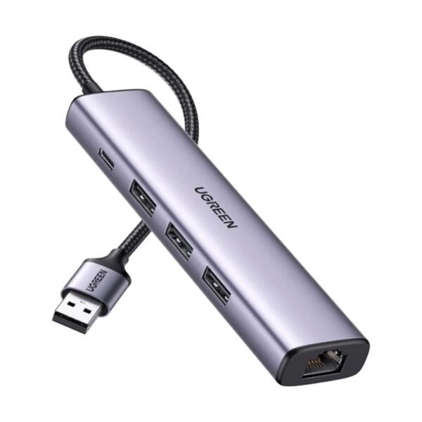 UGREEN CM475 USB 3.0-to 3*USB HUB + Gigabit Converter