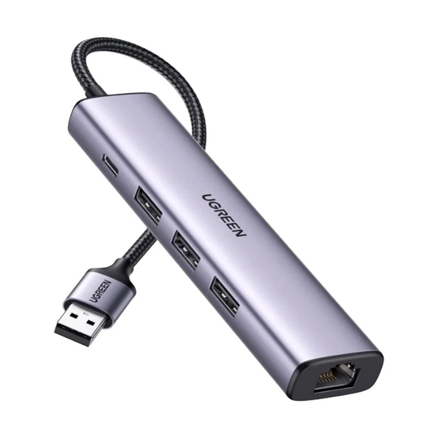 UGREEN CM475 USB 3.0-to 3*USB HUB + Gigabit Converter