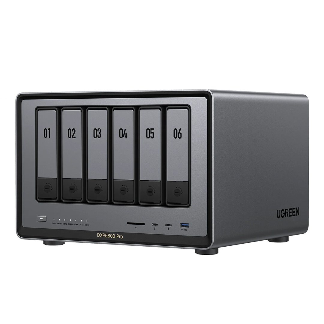 UGREEN CM752 DPXP6800 Pro 6 Bay High performance desktop NAS