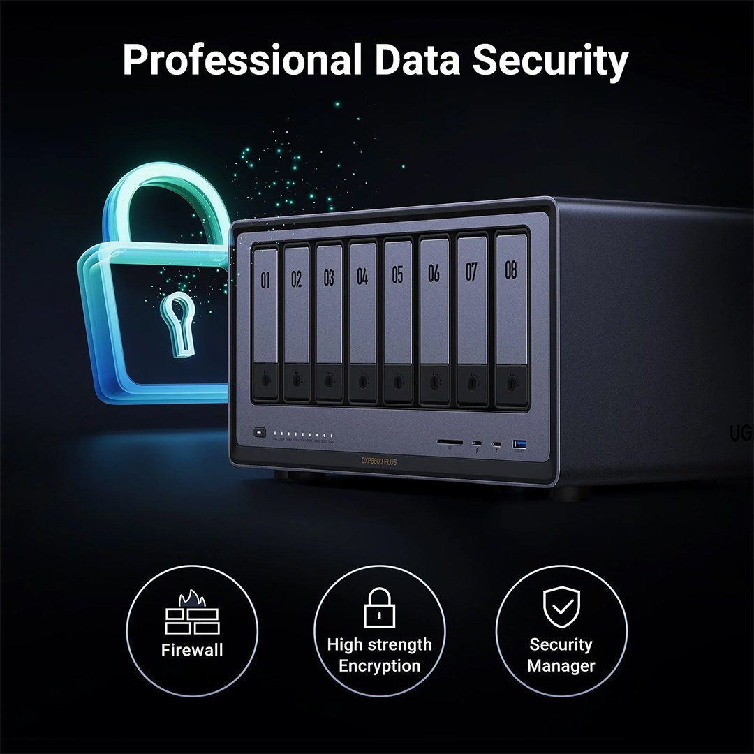 UGREEN CM755 DXP8800 Plus 8-Bay High performance desktop NAS