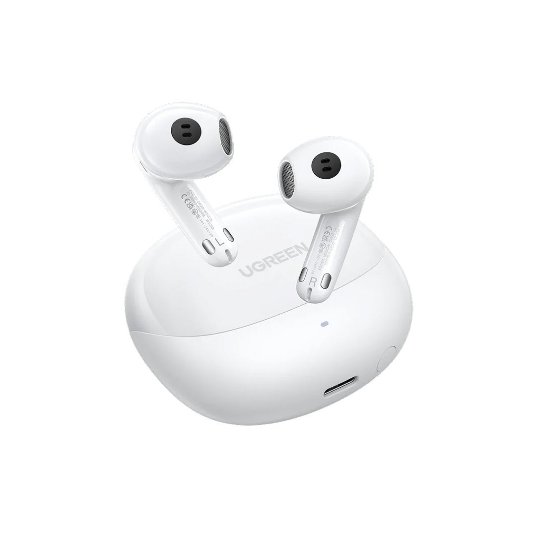 UGREEN W203 HiTune H6 Pro Hybrid Active Noise-Cancelling Earbuds -White