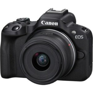 Canon EOS R50 Mirrorless Camera with 18-45mm and 55-210mm Lenses 2