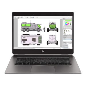 Hp ZBook Studio G5 x360 Core i7 8th gen 16gb RAM 512gb SSD 4gb NVIDIA P2000 graphics 15 Inch Touchscreen