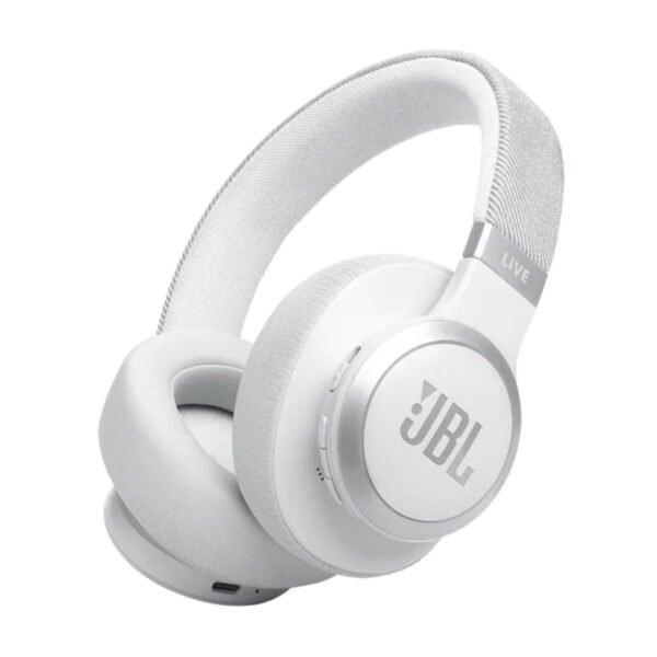 JBL LIVE 770NC wireless headphones with Noise Cancelling White