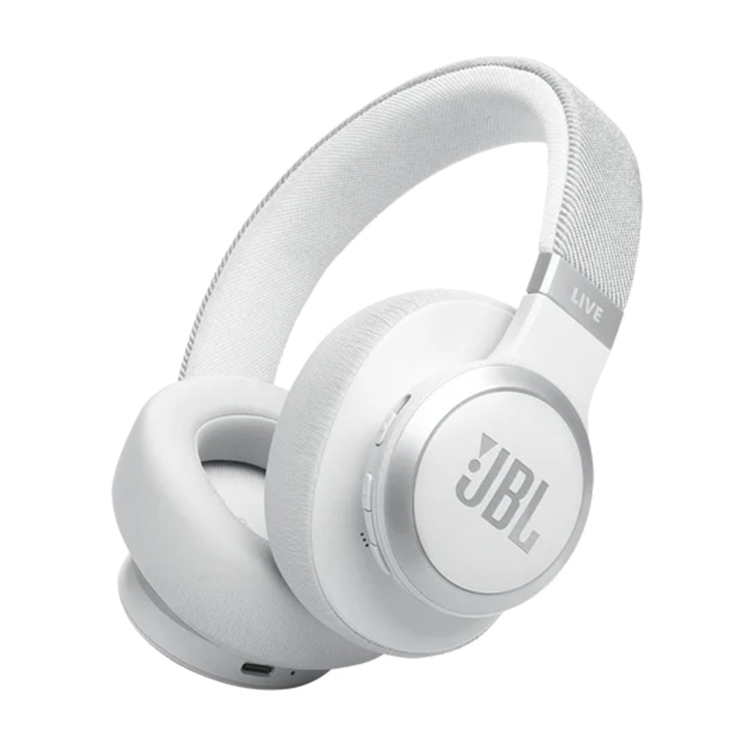 JBL LIVE 770NC wireless headphones with Noise Cancelling White