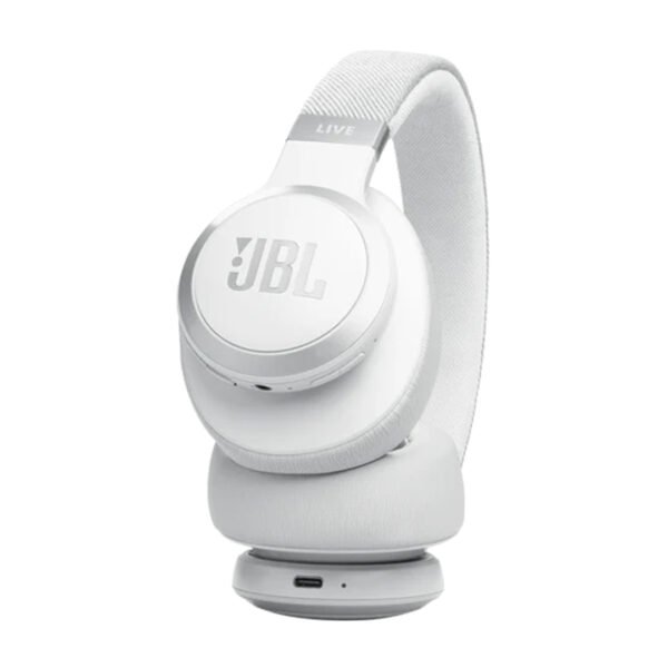 JBL LIVE 770NC wireless headphones with Noise Cancelling White