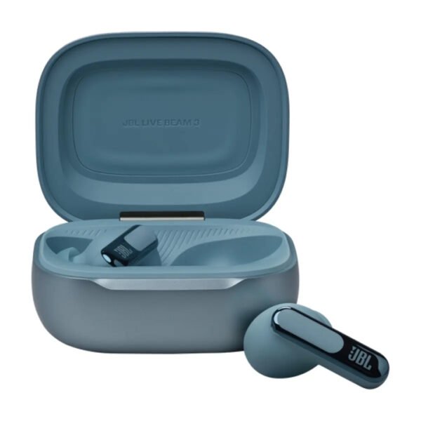 JBL LIVE Beam 3 True wireless Earbuds with noise cancelling Blue
