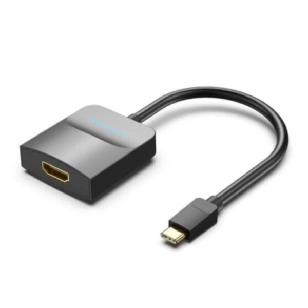 Vention Type-C to HDMI Adapter 0.15M Black ABS Type